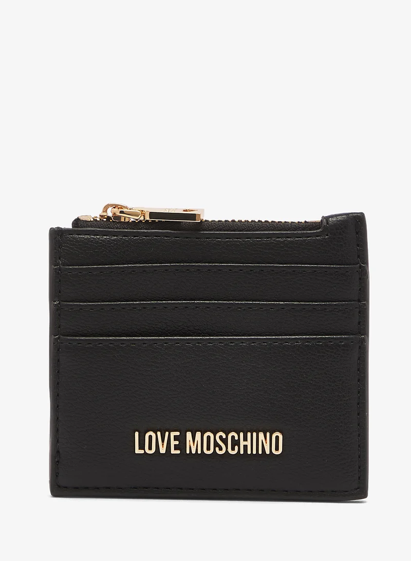 Love Moschino  Heart Turnlock PU Wallet for Women | Best Price UAE